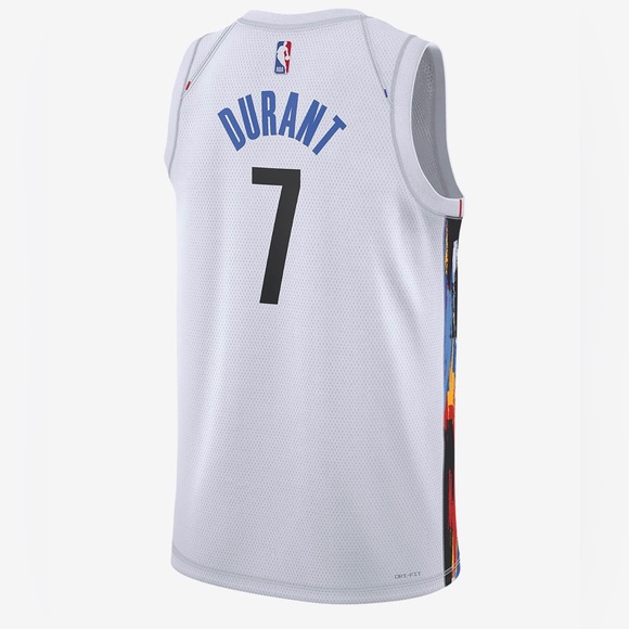 KEVIN DURANT BROOKLYN NETS CITY EDITION JERSEY SIZE 48 LARGE NWT - Picture 2 of 8